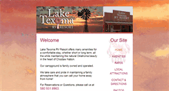 Desktop Screenshot of laketexomarvresortok.com